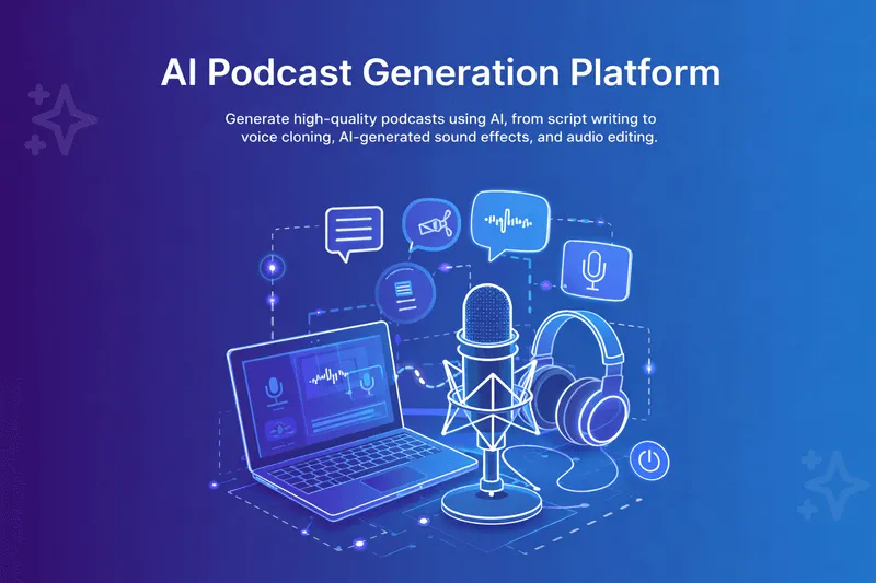 AI Podcast Generation Platform