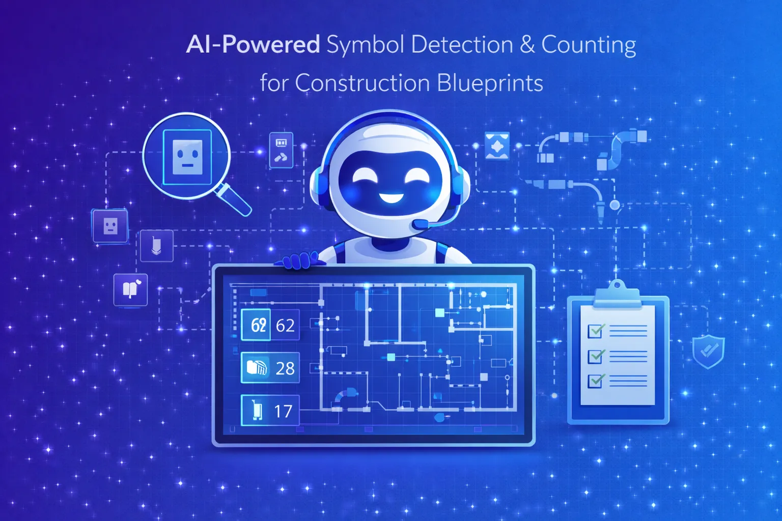 AI-Powered Symbol Detection & Counting for Construction Blueprints