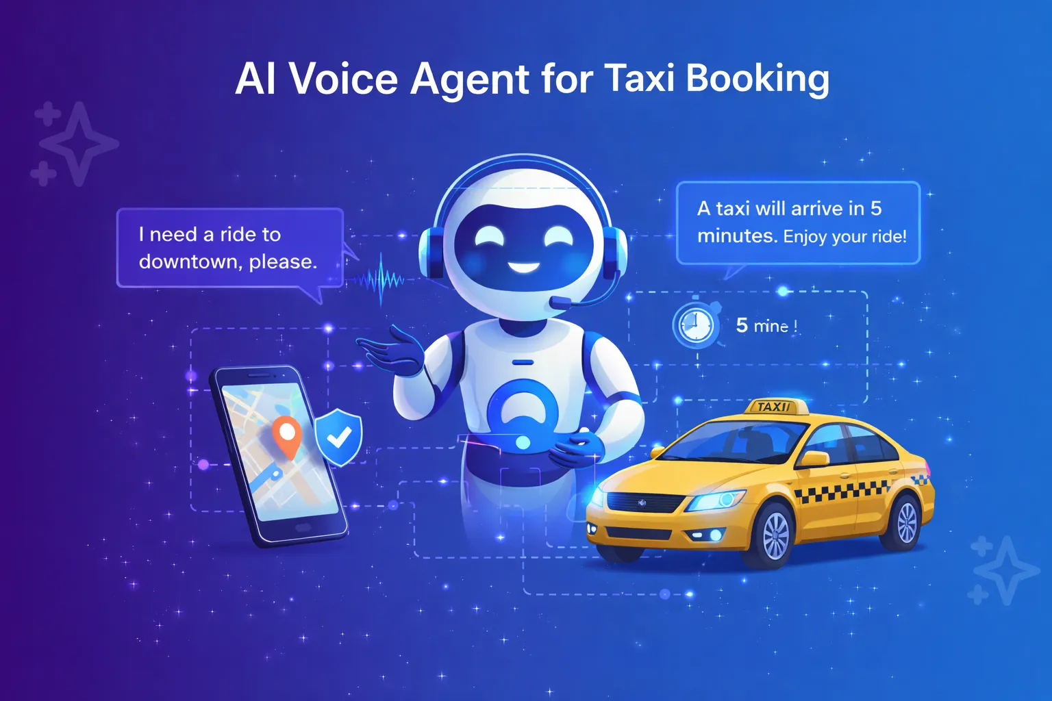 AI Voice Agent for Taxi Booking